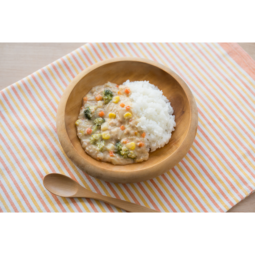 まぐろとしゃけのクリーム煮