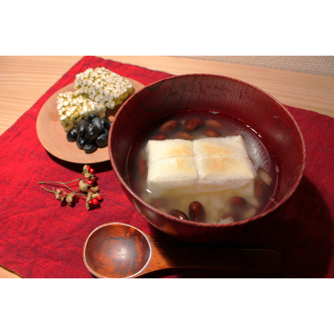黒豆もち麦ぜんざい（12袋入/1ケース）
