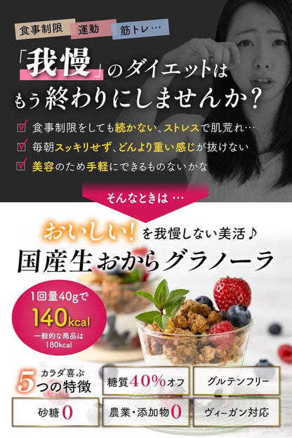 Wファイバーグラノーラ