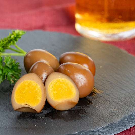 うずらの燻製玉子