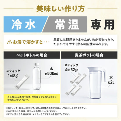 麦茶プラス 栄養成分
